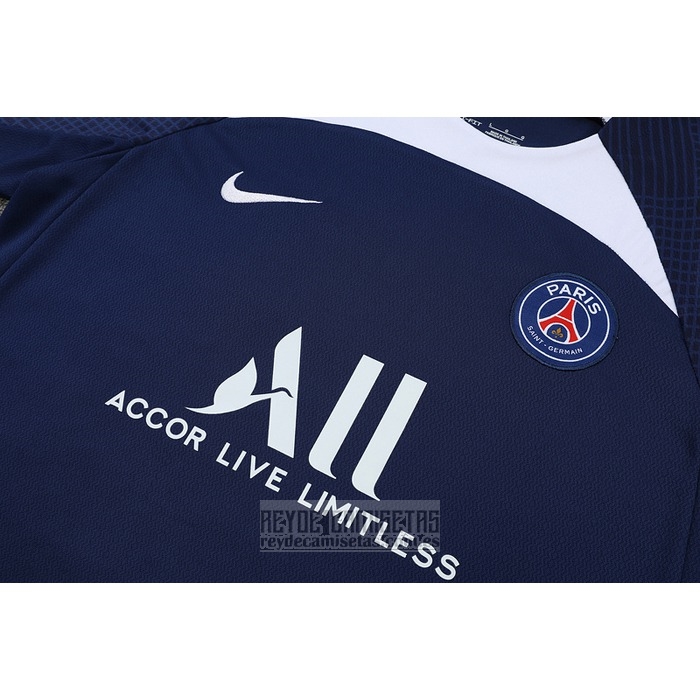 Chandal del Paris Saint-Germain Manga Corta 2022-2023 Azul - Pantalon Corto